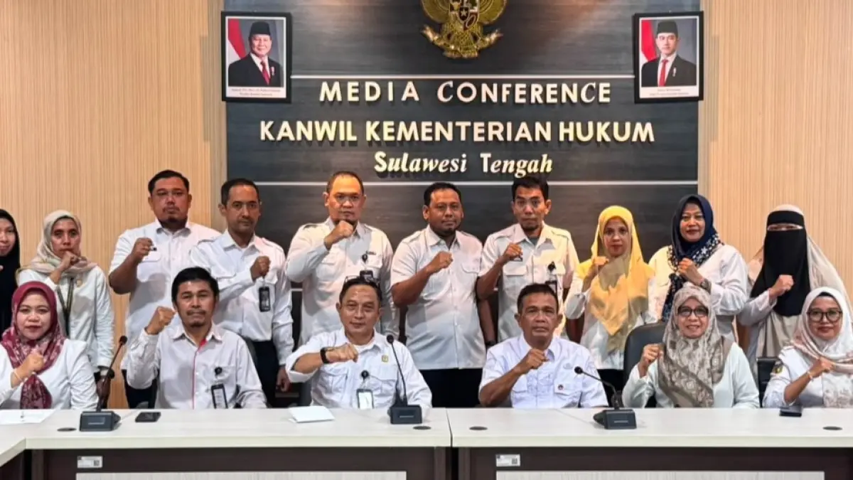 Kanwil Kemenkum Sulteng memfasilitasi harmonisasi Rancangan Peraturan Bupati (Ranperbup) tentang Pelaksanaan Inovasi Daerah di Kabupaten Donggala.