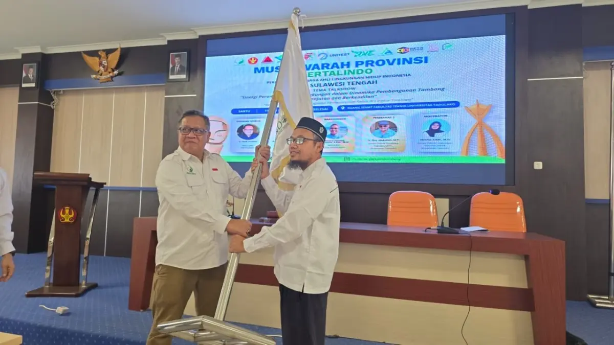 Musprov Pertalindo di Sulteng, Dr. Ir Setiyawan, ST.,MT terpilih sebagai ketua Pertalindo DPP Sulteng Periode 2026-2030. FOTO: ISTIMEWA&nbsp;