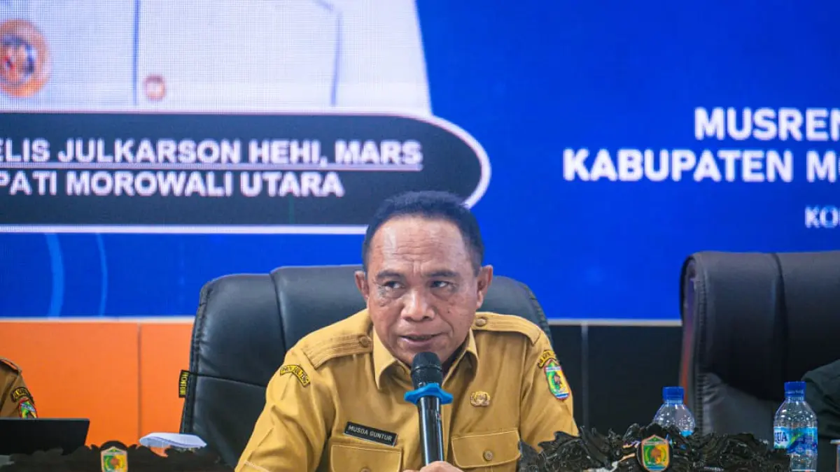 Sekretaris Kabupaten Morowali Utara Ir. Musda Guntur, M.M. (FOTO: ISTIMEWA/RADAR PALU)