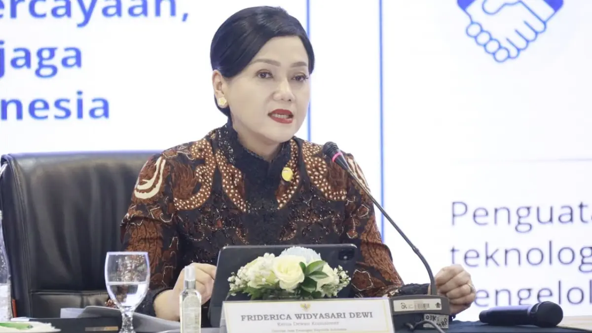 Ketua Dewan Komisioner OJK Friderica Widyasari Dewi