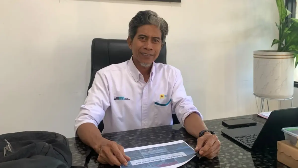 Manager Unit Pelaksana Proyek Ketenagalistrikan (UP2K) PLN, Rahmatan.(Rina Abd Halik)