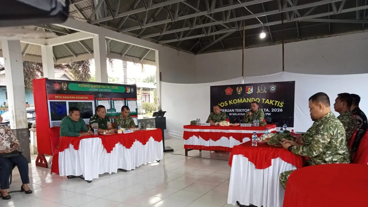 KUNJUNGAN: Kunjungan Tim Wasev Ster TNI Di Poso (FOTO: BUDIYANTO WIHARTO/RADAR PALU)
