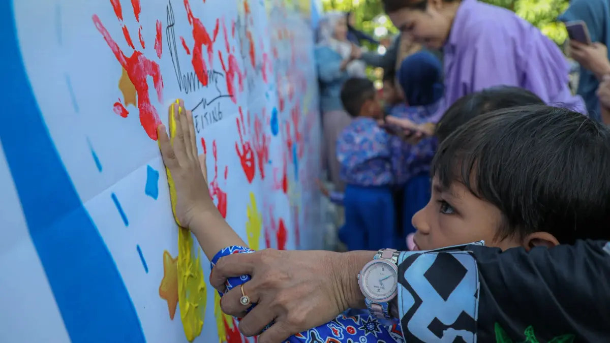 TK Negeri Pembina Palu memperingati HAN 2026 dengan deklarasi stop bullying dan anti kekerasan 