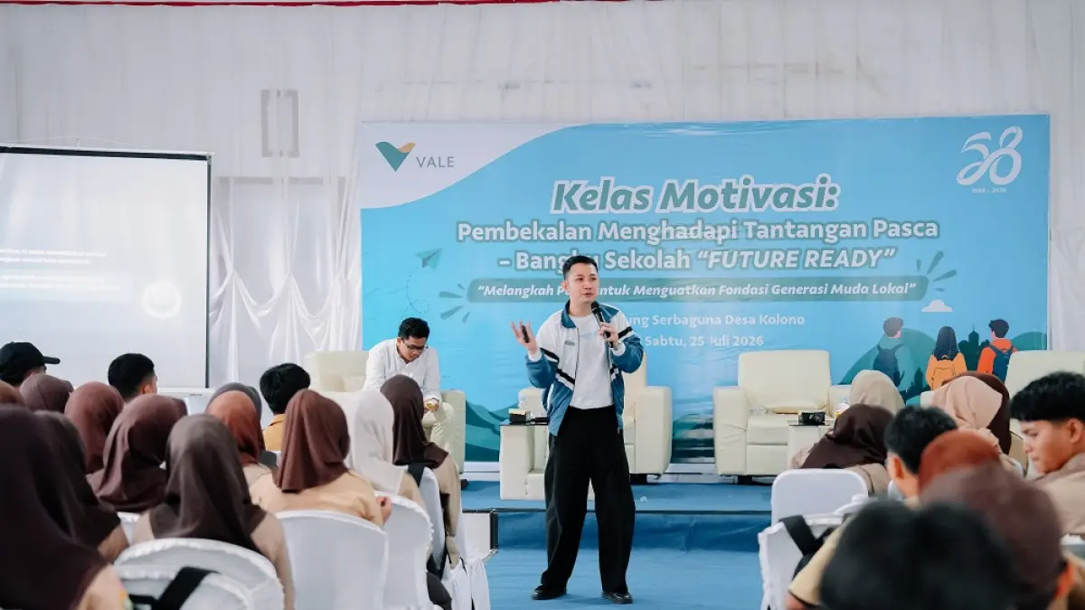 PT Vale terus melakukan peningkatan kualitas layanan kesehatan, serta investasi pada pengembangan sumber daya manusia.(Dokumentasi PT Vale) 