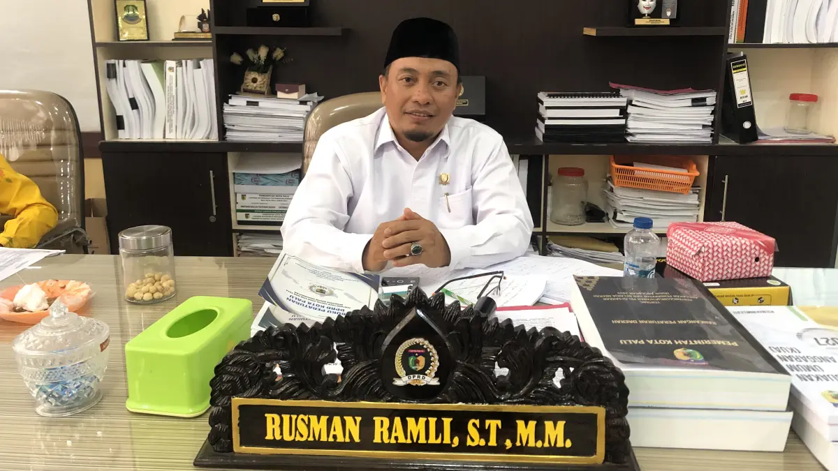 Ketua Komisi B DPRD Kota Palu Rusman Ramli 