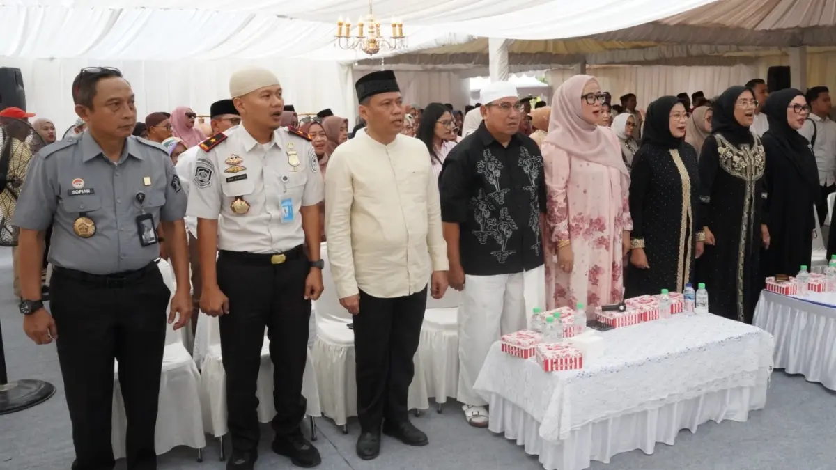 Kepala Kanwil Kemenkum Sulteng), Rakhmat Renaldy, menghadiri peresmian Masjid Kartini Al-Husein di Desa Batambaya Kanuna, Kecamatan Kinovaro, Kabupaten Sigi, Senin (27/7/2026).