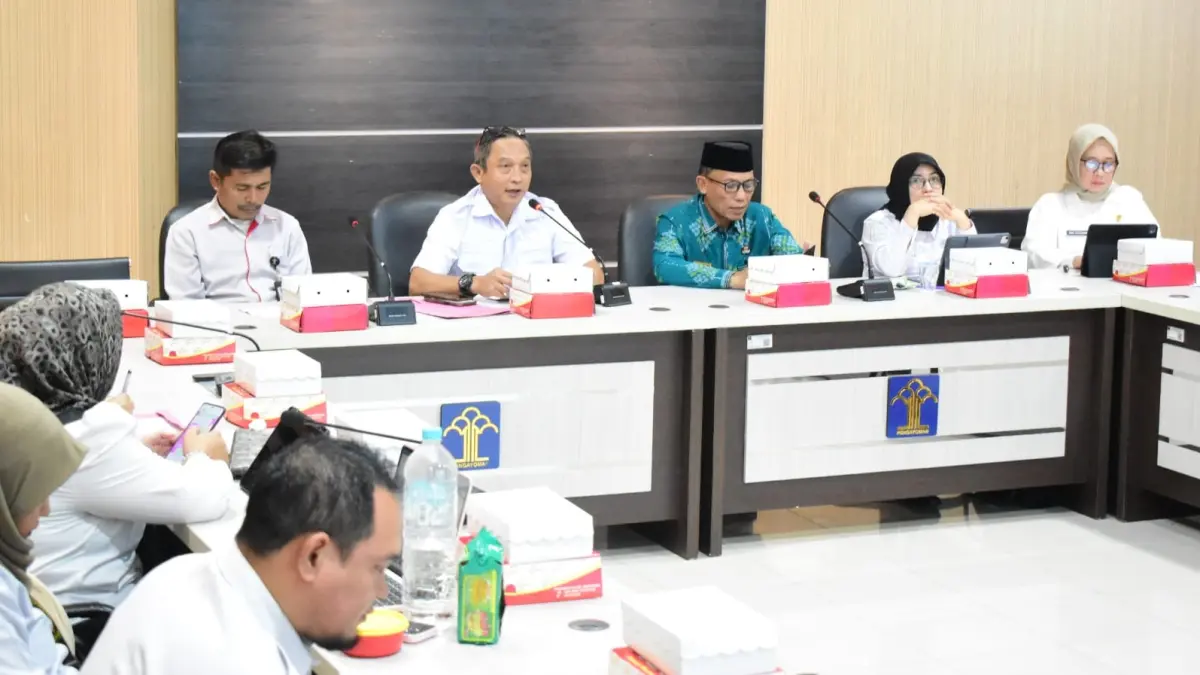 Harmonisasi Rancangan Peraturan Bupati (Ranperbup) Kabupaten Morowali tentang Peraturan Pelaksanaan Peraturan Daerah Nomor 11 Tahun 2019 tentang Badan Permusyawaratan Desa, bertempat di Aula Kebangsaan, Kanwil Kemenkum Sulteng, Rabu (29/7/2026).