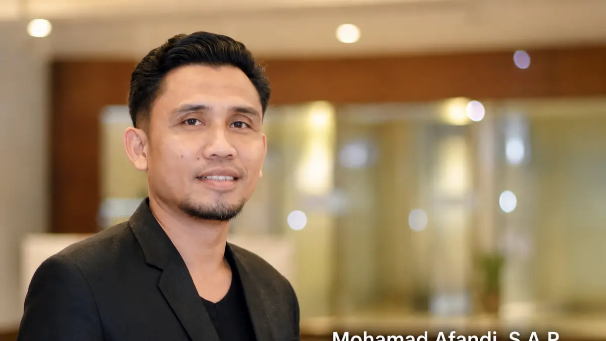 Mohamad Afandi, S.A.P, Sekretaris Pengda PABKI Parigi Moutong, saat memberikan keterangan kepada awak media.