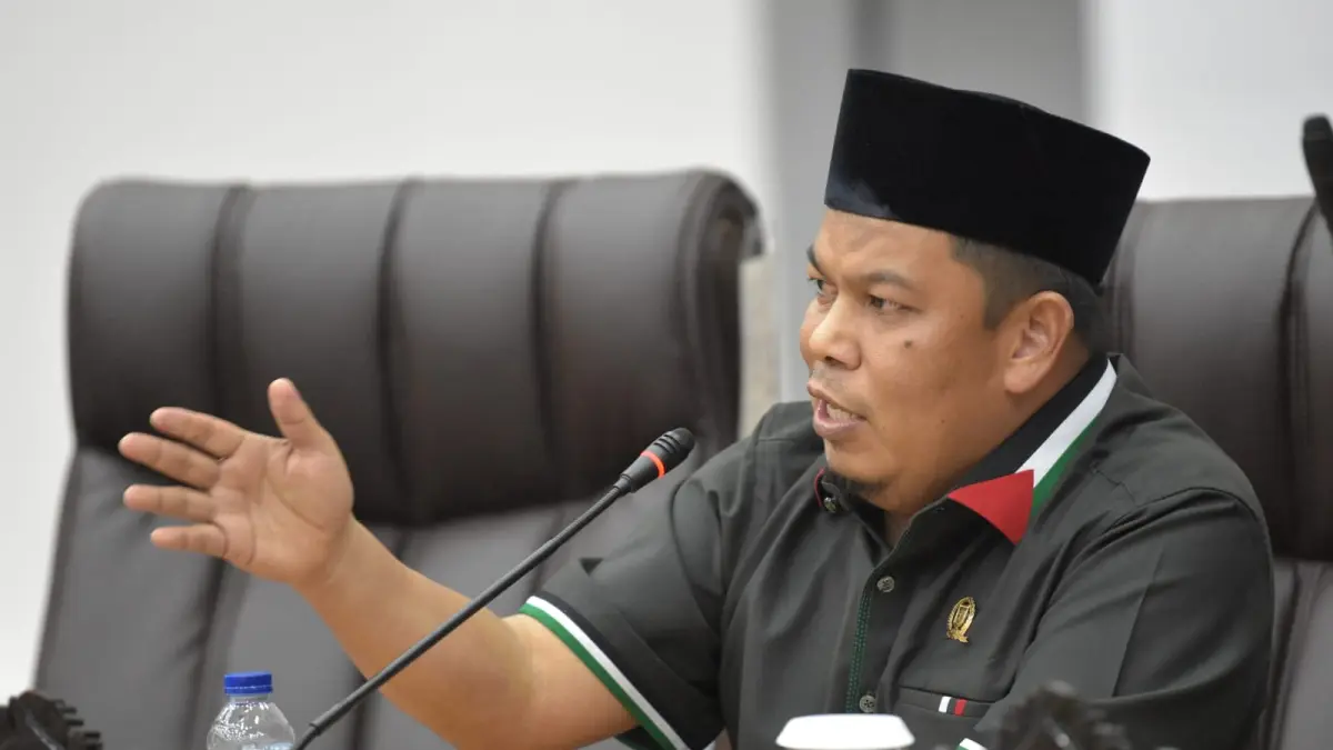 Sekretaris Komisi III DPRD Sulteng, Muhammad Safri, saat memberikan keterangan mengenai pentingnya pengawasan ketat terhadap rencana tambang bawah tanah PT CPM.