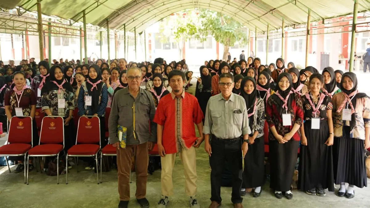 PKKMB FMIPA Untad Dihadiri 540 Mahasiswa Baru, Kamis (30/07). FOTO: ISTIMEWA&nbsp;