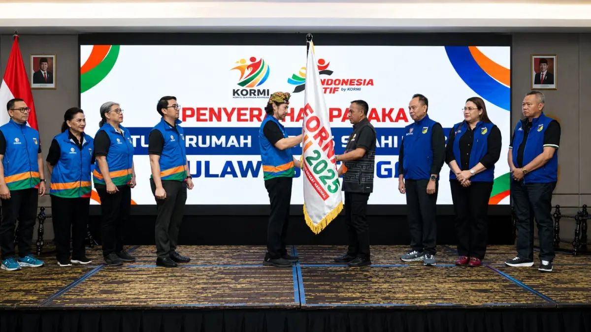 Gubernur Sulteng Anwar Hafid mempertanyakan keputusan KORMI Pusat membatalkan Sulteng sebagai tuan rumah FORNAS IX 2027. FOTO: DOK PEMPROV SULTENG&nbsp;