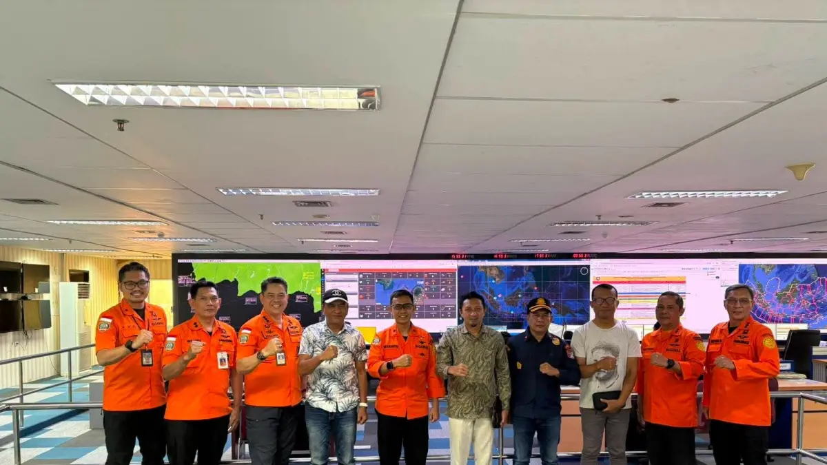 RENCANA: Bupati Touna, Ilham Lawidu, melakukan audiensi di Kementerian Perhubungan untuk membahas perkembangan rencana pembangunan Pelabuhan Feri Desa Lebiti, Kecamatan Togean, Sabtu (1/8/2026).(FOTO: ISTIMEWA/RADAR PALU)

