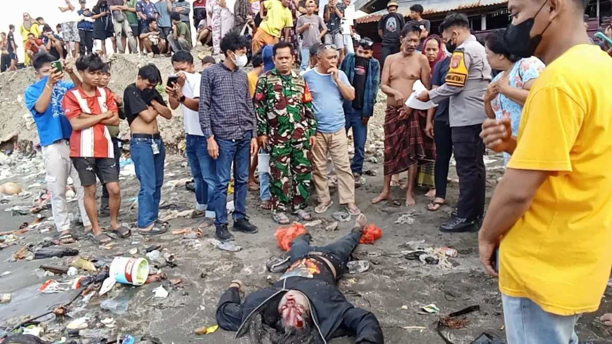 MAYAT: Warga menemukan mayat di Desa Keurea, Kecamatan Bahodopi, Kabupaten Morowali, namun belum diketahui penyebabnya.(FOTO: SUPRIYONO/RADAR PALU)
