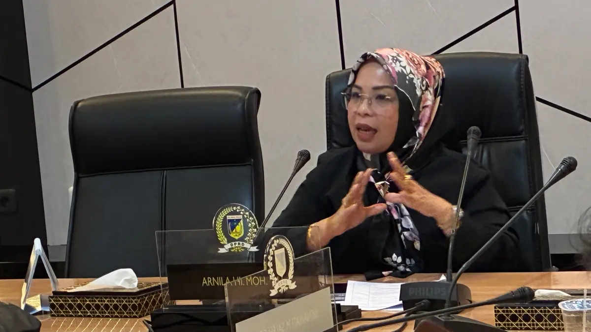 Wakil Ketua I DPRD Sulteng Arnila H. Moh. Ali. FOTO: Annisa Nurul Wibdy. 