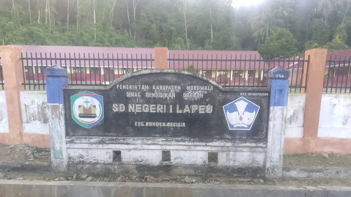 SEKOLAH: Inilah lokasi SDN I  Lafeu, Morowali.(FOTO: SUPRIYONO/RADAR PALU)
