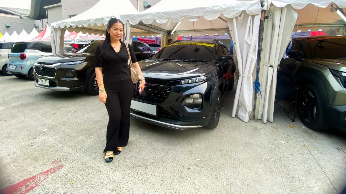 Pasca peluncuran Suzuki Fronx SGX Hybrid Kuro, PT Suzuki Indomobil Sales (SIS) langsung menyediakan unit mobil yang bisa dicoba oleh pengunjung GAIKINDO Indonesia International Auto Show (GIIAS) 2026.