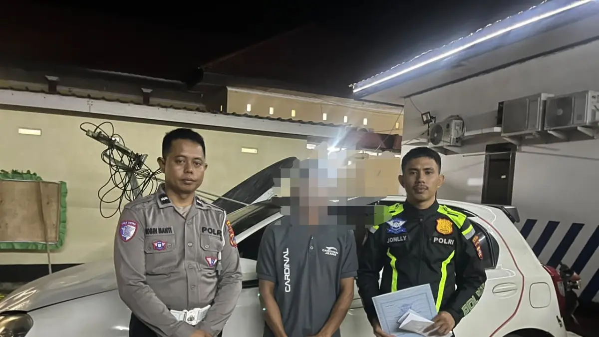 Pelaku tabrak lari yang menewaskan seorang lansia di Desa Kumpi, Morowali Utara, akhirnya berhasil ditangkap polisi di Kabupaten Luwu Timur setelah buron hampir dua pekan. (Ist)