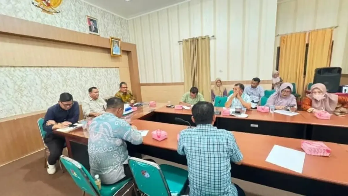 PERKUAT SINERGI: Kanwil Kemenkum Sulawesi Tengah, perkuat sinergi dengan Pemkab Touna tingkatkan pelayanan hukum kepada masyarakat, Kamis (6/8/2026).(FOTO: HERIYANTO LIMAHU/RADAR PALU).