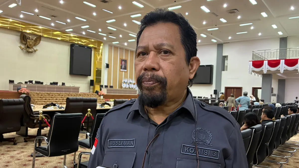 Anggota Komisi III DPRD Sulteng Musliman.&nbsp;FOTO: Annisa Nurul Wibdy. 
