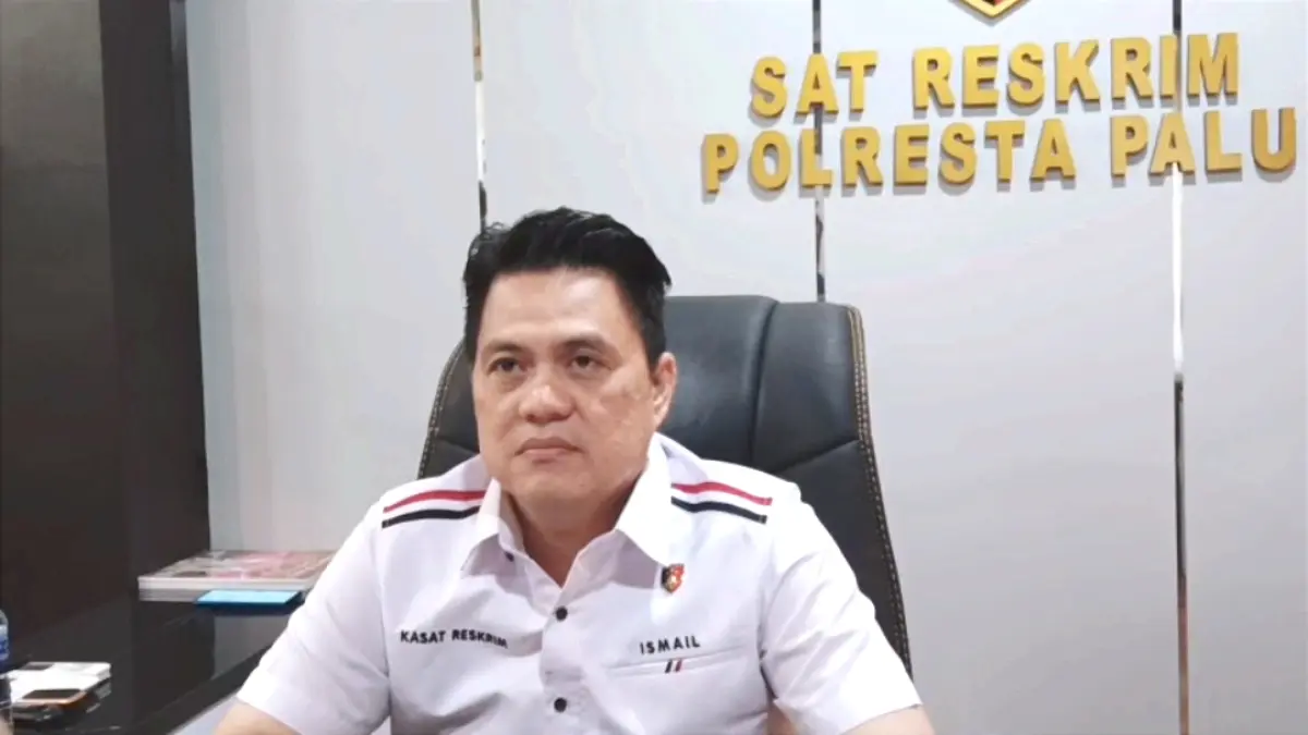 Kasatreskrim Polresta Palu AKP Ismail 