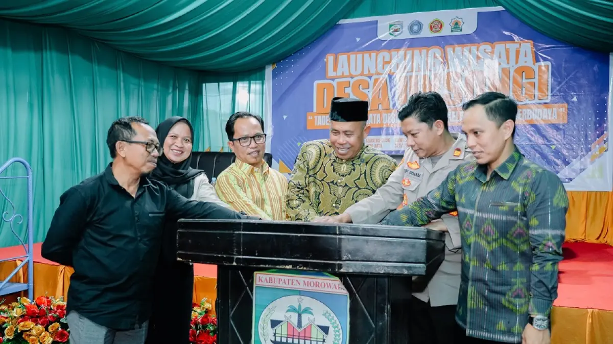 PT Vale Indonesia bersama Pemkab Morowali dan Pemerintah Desa Unsongi meluncurkan Desa Wisata Unsongi di Kecamatan Bungku Timur, Kabupaten Morowali, Sulawesi Tengah.(Dokumentasi PT Vale)