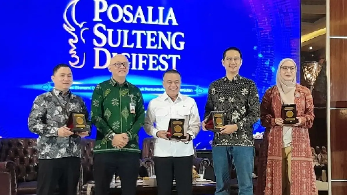Kegiatan seminar Internasional Artificial Intelligence, Digital Payments and Innovation yang digelar Bank Indonesia perwakilan Sulawesi Tengah di Sriti Covention Hall Palu, Rabu (12/8/2026).(Rony Sandhi/ Radar Palu)