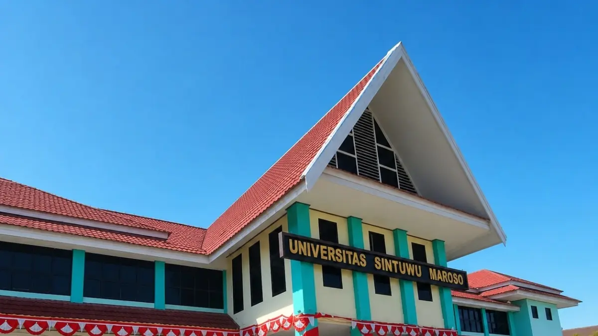 KAMPUS: Inilah kampus Universitas Sintuwu Maroso di Kabupaten Poso.(FOTO: ISTIMEWA/RADAR PALU).


