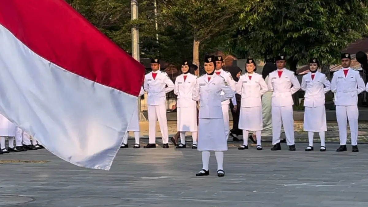 Pengukuhan Calon Pasukan Paskibraka Kota Palu Tahun 2026, Minggu (16/08/2026)