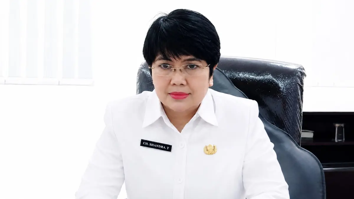 Kepala BRIDA Sulawesi Tengah Christina Shandra Tobondo saat mengikuti pembekalan pelaksanaan verifikasi, pengukuran dan validasi IPKD tahun ukur 2026 secara daring, Rabu (19/8/2026). FOTO:DOK