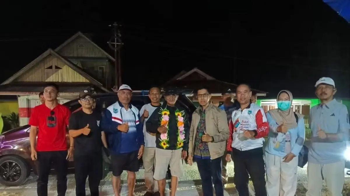 KONTINGEN: Tim POPDA Kabupaten Bangkep, tiba pertama dari peserta yang lain di Kabupaten Buol, untuk meraih yang terbaik di Bumi Pogogul.(FOTO: DINAS KOMINFO BUOL/RADAR PALU) 