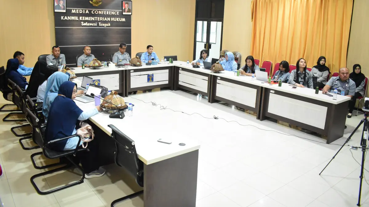 Audiensi dan konsultasi dari Politeknik Kesehatan Kementerian Kesehatan Palu terkait pendaftaran Merek, Senin (24/8/2026).