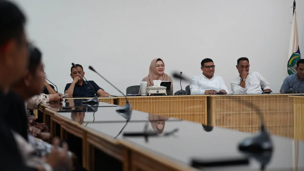 Ketua TP-PKK Kota Palu Diah Puspita mendorong perempuan hingga tingkat RT terlibat aktif dalam percepatan pembangunan daerah. FOTO : HUMAS PEMKOT PALU