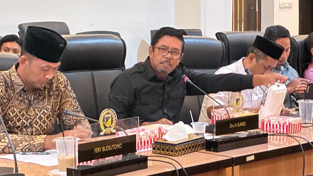 Anggota komisi III DPRD Sulteng H. Suardi.&nbsp;FOTO: Annisa Nurul Wibdy. 