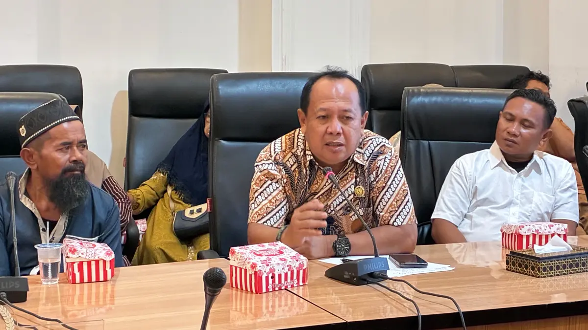 Arifin Anggota DPRD Parimo.&nbsp;FOTO: Annisa Nurul Wibdy. 