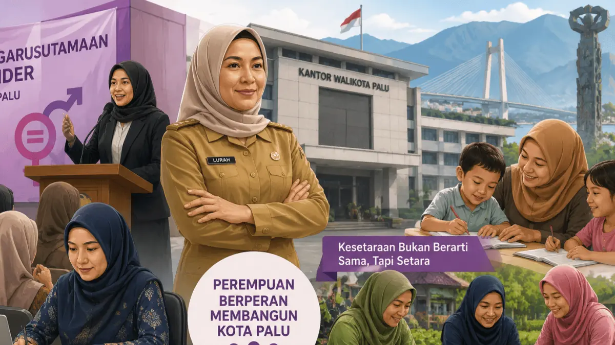 DP3A Kota Palu menyebut keterlibatan perempuan dalam pemerintahan dan pembangunan daerah semakin nyata, dan dimulai dari tingkatan keluarga. FOTO : ILUSTRASI AI