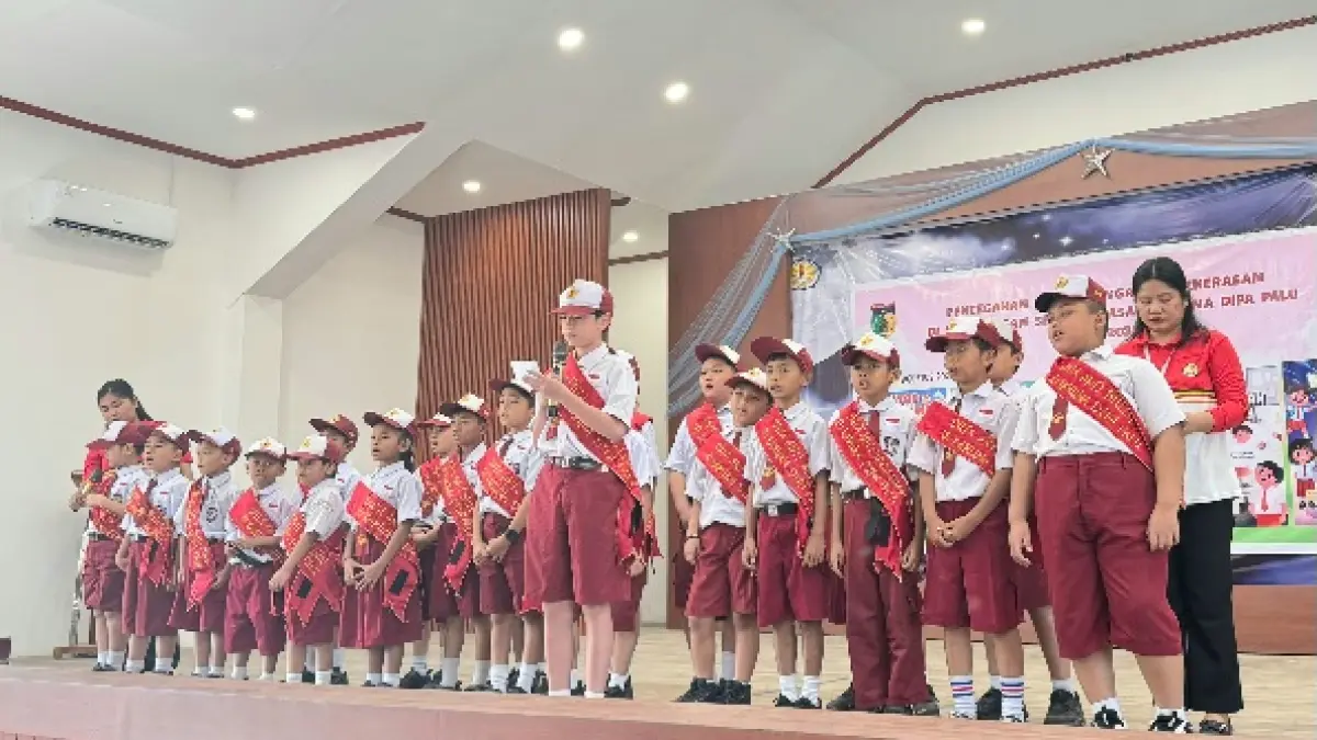 Duta Anti Bullyng SD Karuna Dipa Palu. (Dokumentasi SD Karuna Dipa)