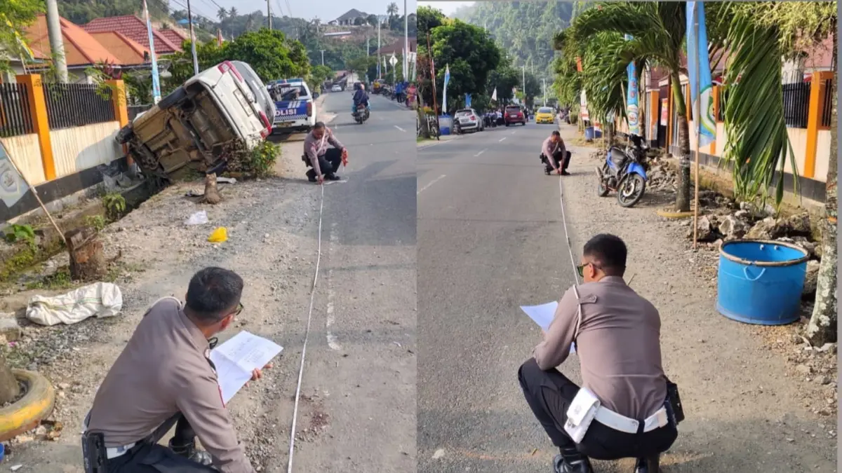 Empat orang meninggal dunia dalam kecelakaan lalu lintas yang terjadi di Morowali, Poso, dan Palu, Sulawesi Tengah, Rabu (26/8/2026). (Istimewa)