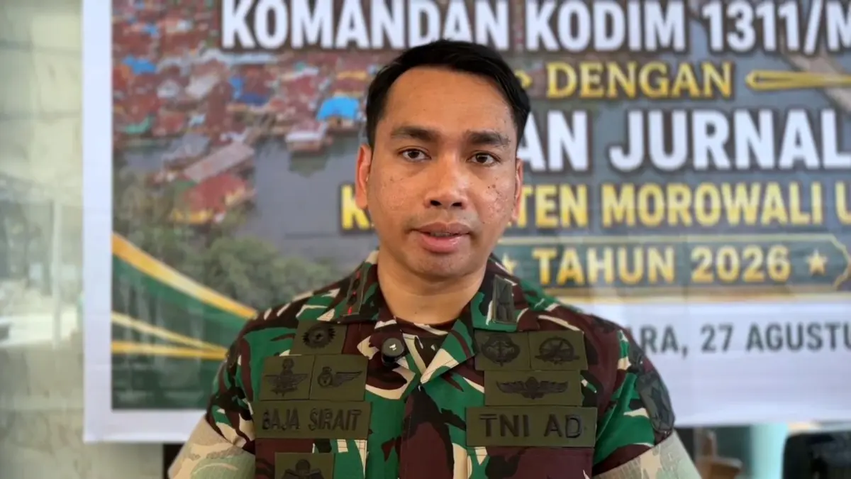 Komandan Kodim 1311/Morowali Letkol Inf Boyke Baja Imanuel Sirait, M.A, M.Mos. (FOTO: ISTIMEWA/RADAR PALU&nbsp;