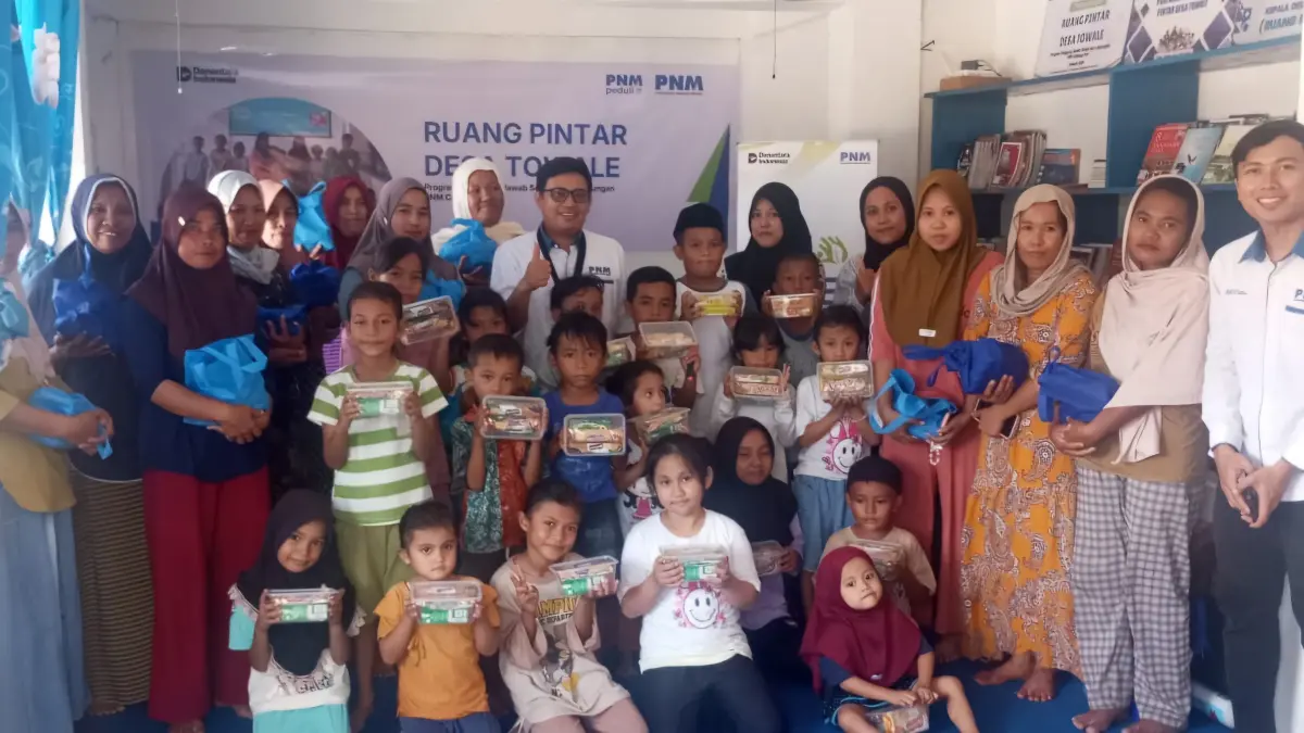 Program Ruang Pintar di Desa Towale, Kecamatan Banawa Tengah Kabupaten Donggala resmi diperpanjang. Istimewa 