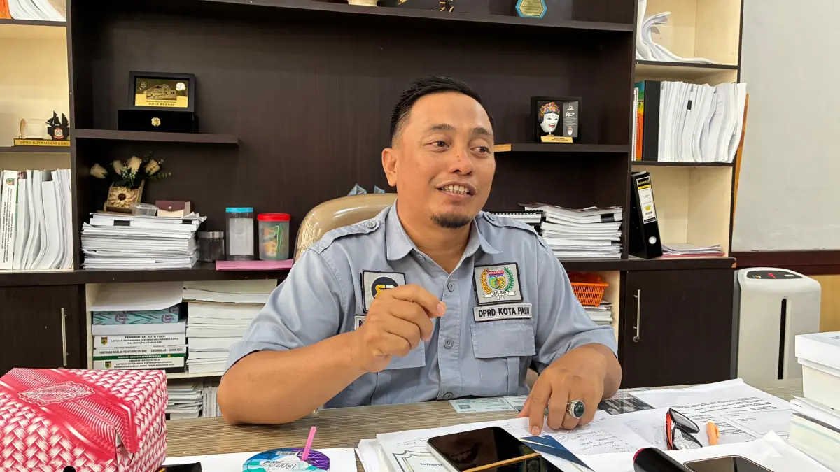 Ketua Komisi B DPRD Kota Palu Rusman Ramli.&nbsp;FOTO: Annisa Nurul Wibdy. 