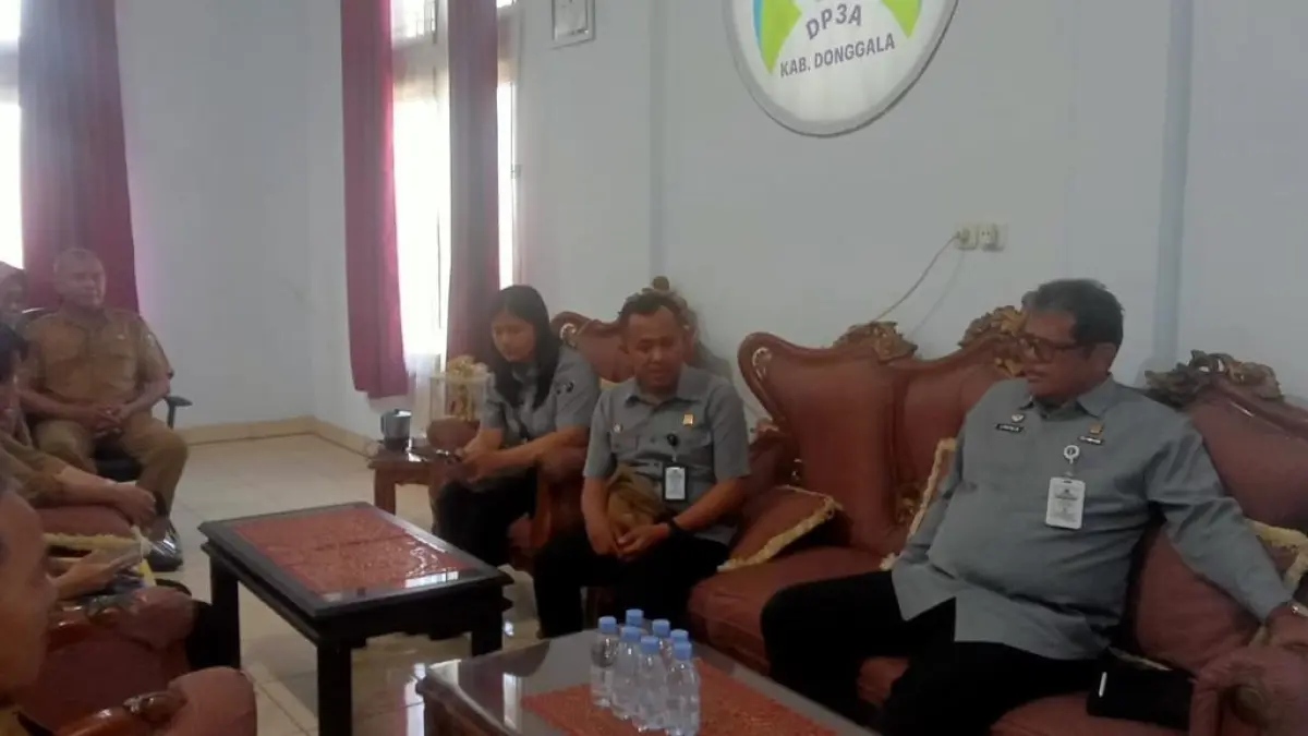 koordinasi tindak lanjut pengembangan dan penguatan Indikasi Geografis Tenun Donggala yang dilaksanakan Bidang Pelayanan Kekayaan Intelektual Kanwil Kementerian Hukum Sulawesi Tengah bersama Pemerintah Kabupaten Donggala, Selasa (01/9/2026).