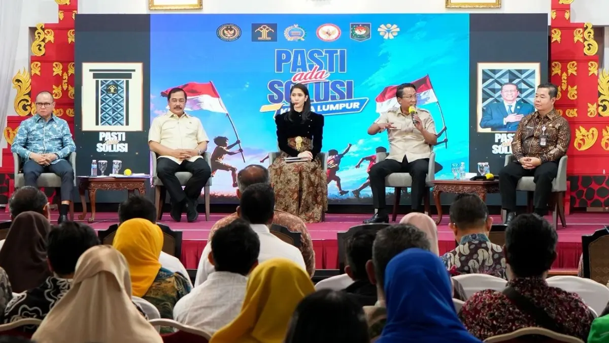 Digitalisasi layanan hukum menjadi salah satu perhatian dalam Dialog Interaktif Forum Pengaduan Pelayanan Publik bersama Menteri Hukum “Pasti Ada Solusi” Episode 15, Jumat (4/9/2026).