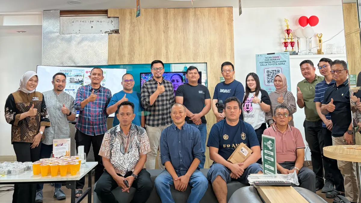 Kalla Toyota menghadirkan layanan Local & Eco Delight dengan mengangkat sajian khas Sulawesi dan penggunaan peralatan ramah lingkungan dalam rangka Hari Pelanggan Nasional 2026.(DOK: Kalla Toyota)