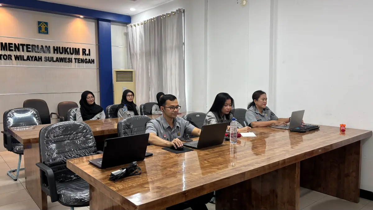 Monitoring dan Evaluasi (Monev) tindak lanjut hasil Analisis dan Evaluasi Hukum terhadap Peraturan Daerah Kabupaten Banggai Nomor 13 Tahun 2021 tentang Percepatan Penurunan Stunting, Selasa (8/9/2026).