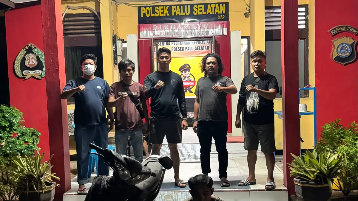 Polsek Palu Selatan menangkap satu pelaku Curanmor.