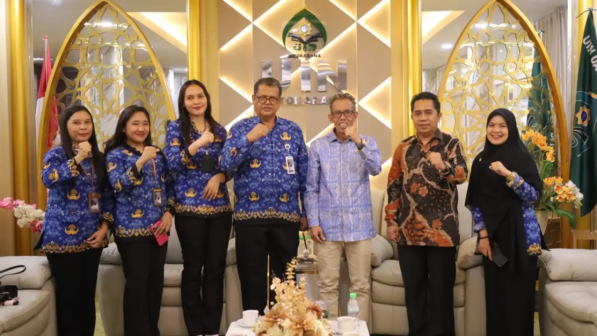 Koordinasi Penguatan Sentra Kekayaan Intelektual dengan Universitas Islam Negeri (UIN) Datokarama Palu, Kamis (17/9/2026).