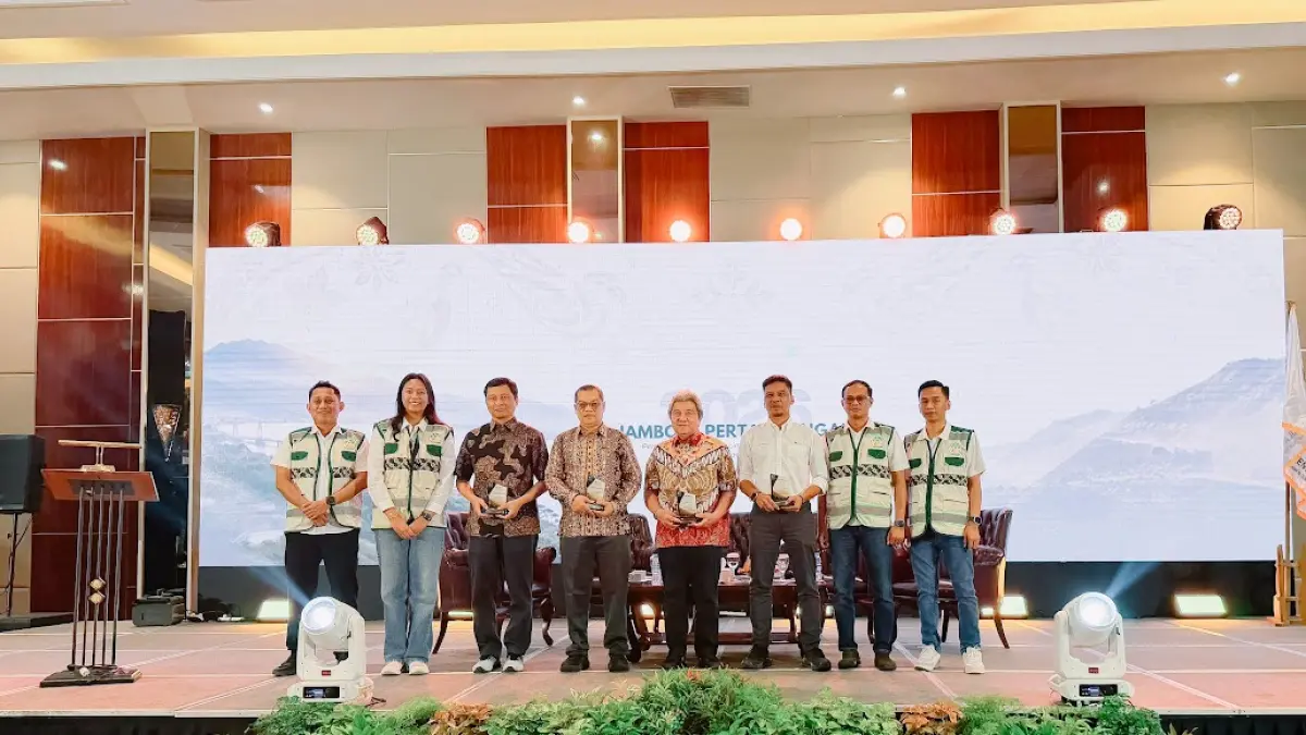 Foto bersama dalam kegiatan Jambore Pertambangan Sulawesi Tengah Tahun 2026. (DOK: PT. Vale)
