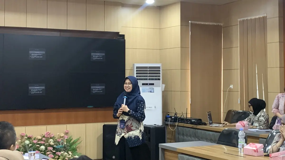 Kepala Perwakilan BEI Sulawesi Tengah, Dewi Nur Qamariah.(Rina/Radar Palu).