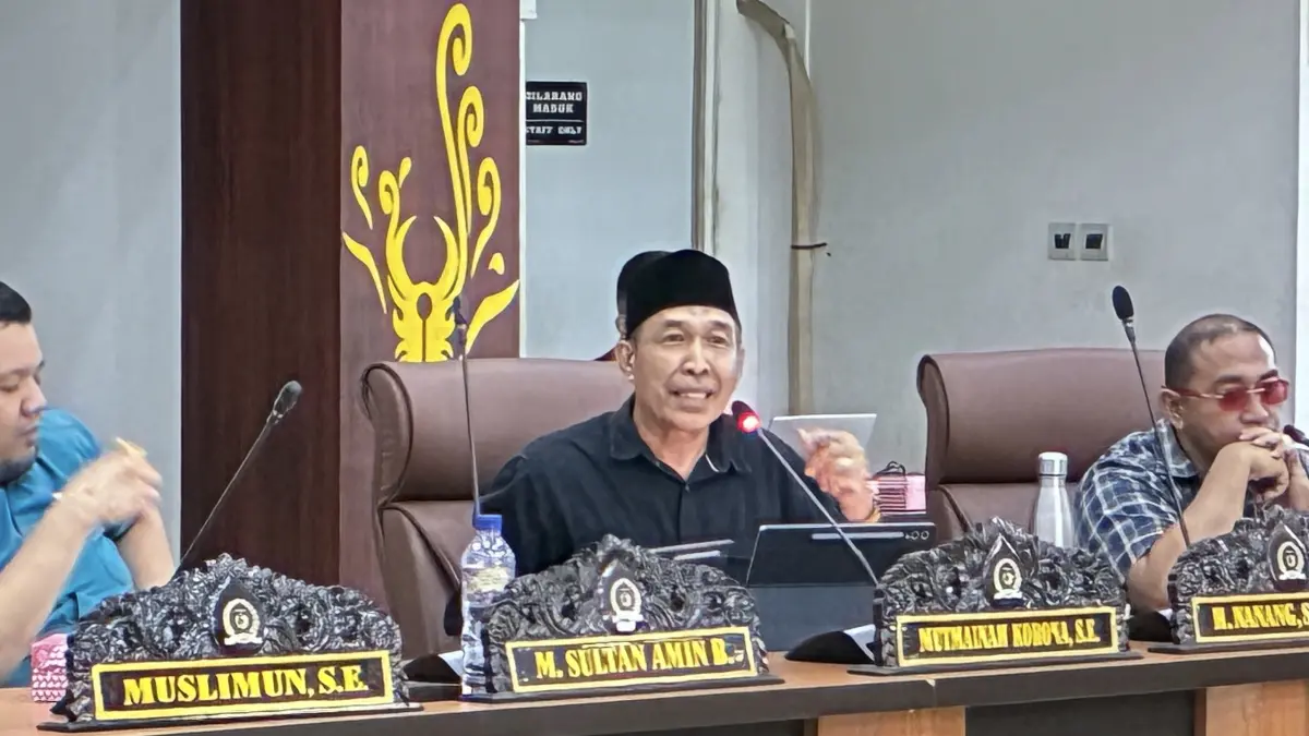 Wakil Ketua I DPRD Kota Palu, Muhlis U. Aca. FOTO: Annisa Nurul Wibdy.