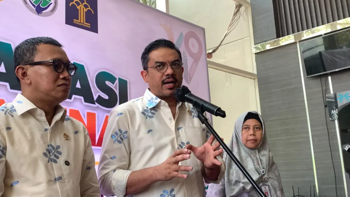 Menteri UMKM Maman Abdurrahman.(Rina/Radar Palu).
